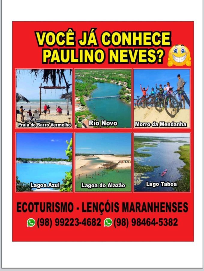 Pousada Lagoa Do Barreiro Azul Paulino Neves Buitenkant foto