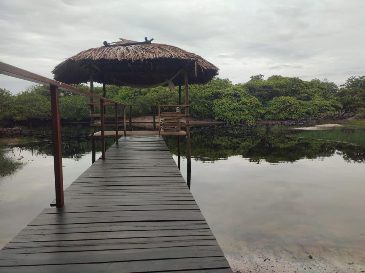 Pousada Lagoa Do Barreiro Azul Paulino Neves Buitenkant foto